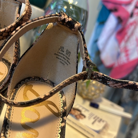 Sam Edelman animal print heels - Picture 9 of 10